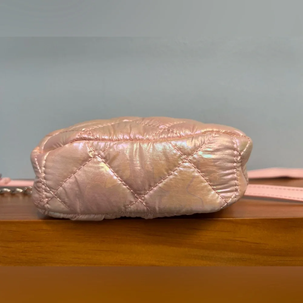MISS GWENS OMG ACCESSORIES Small Pink Iridescent Unicorn Crossbody Purse Used